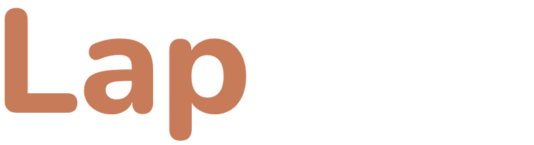 Lapside wordmark logo for dark backgrounds