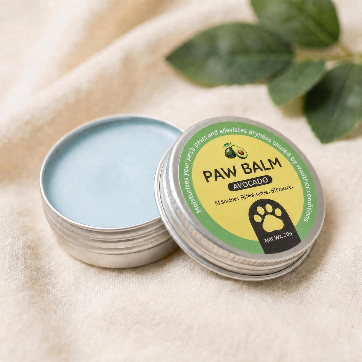 Nuelya Paw and Snout Repair Balm tin